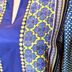 The Limited Moroccan Print Shift Dress size S